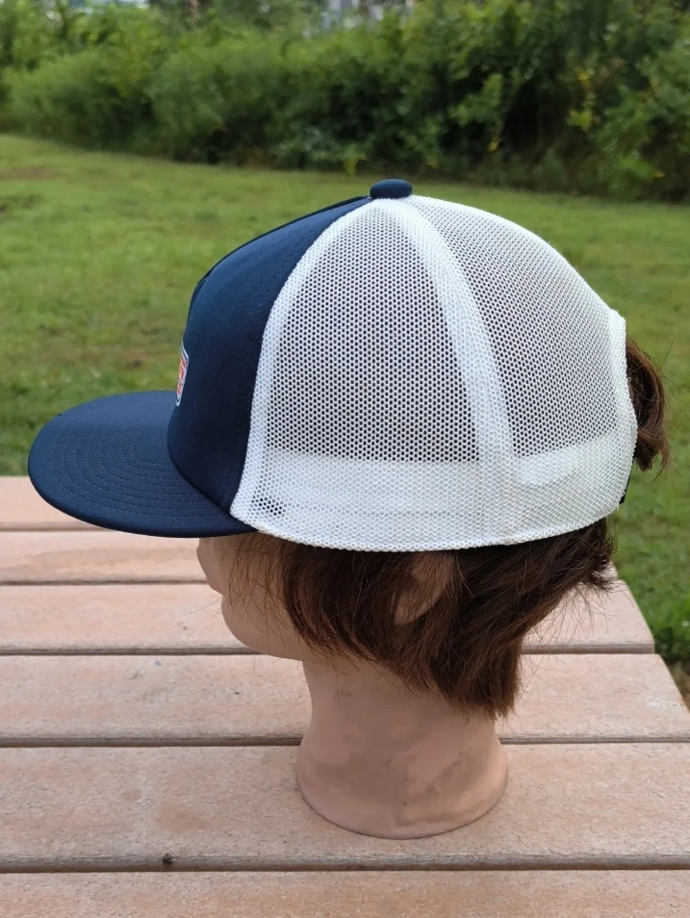 Vans Embroidered Logo Trucker Mesh Baseball Snapback Kids Hat Cap